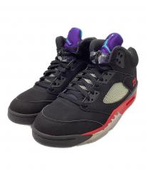NIKE (ナイキ) AIR JORDAN5 レトロ "トップ3" ブラック サイズ:28cm 未使用品