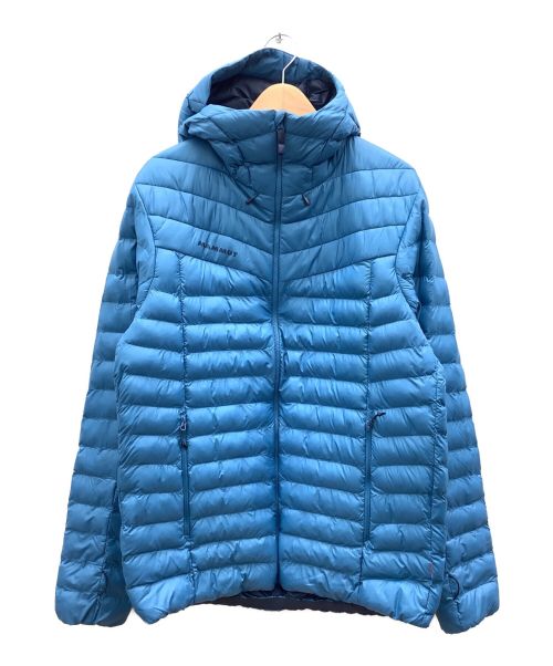 MAMMUT（マムート）MAMMUT (マムート) アルブラインサレーションフーデットジャケット ブルー サイズ:L 未使用品の古着・服飾アイテム