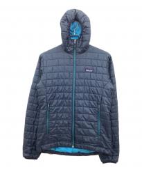 Patagonia (パタゴニア) ナノパフフーディ ネイビー サイズ:S