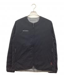 MAMMUT (マムート) セオン インサレーション カーディガンAF グレー×ブラック サイズ:M