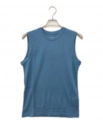 山と道 (ヤマトミチ) トレッキングウェア(シャツ)/DFメッシュ　メリノスリーブレス/DF Mesh Merino Sleeveless スレートブルー サイズ:M