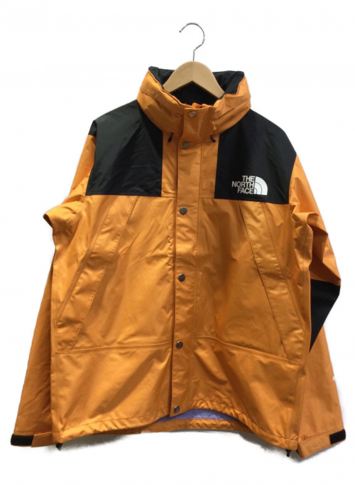 THE NORTH FACE（ザ ノース フェイス）THE NORTH FACE (ザ ノース フェイス) マウンテンレインテックスジャケット オレンジ サイズ:M GORE-TEXの古着・服飾アイテム