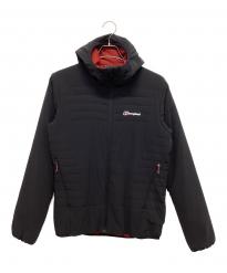 Berghaus (バーグハウス) アオナックAXダウンジャケット ブラック×レッド サイズ:SIZE M