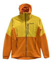 norrona (ノローナ) lofoten hiloflex200 Hood イエロー×オレンジ サイズ:M