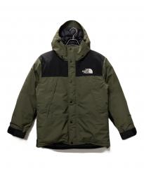 THE NORTH FACE (ザ ノース フェイス) マウンテンダウンジャケット オリーブブラック サイズ:M