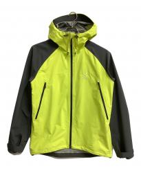 HAGLOFS (ホグロフス) ROC SPIRIT JACKET イエロー×グレー サイズ:M