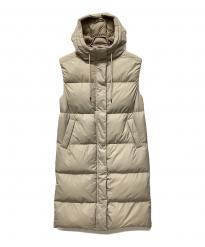 NANGA (ナンガ) LONG DOWN VEST PARKA W ライトグレー サイズ:M