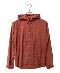 JOLLY GEAR (ジョリーギア) トリプルクラウン ボタンダウン ロングスリーブ(トレッキングウェア) レッド サイズ:M