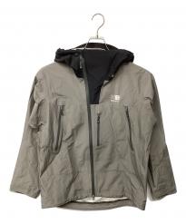 Karrimor (カリマー) パフォーマンス レイン ジャケット（トレッキングウェア/レインウェア) グレー×ブラック サイズ:M