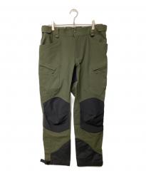 HAGLOFS (ホグロフス) ラグド マウンテン パンツ（トレッキングボトム) オリーブ×ブラック サイズ:L