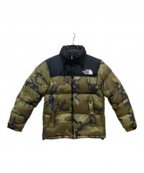 THE NORTH FACE (ザ ノース フェイス) ノベルティーヌプシジャケット ウッドランドカモ サイズ:SIZE M 未使用品