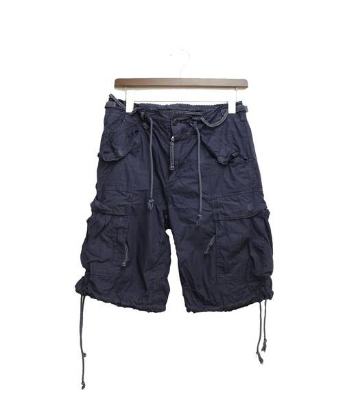 中古 古着通販 Takahiromiyashita Thesoloist タカヒロミヤシタザソロイスト Six Pockets Short ハーフカーゴパンツ ネイビー サイズ L ブランド 古着通販 トレファク公式 Trefac Fashion