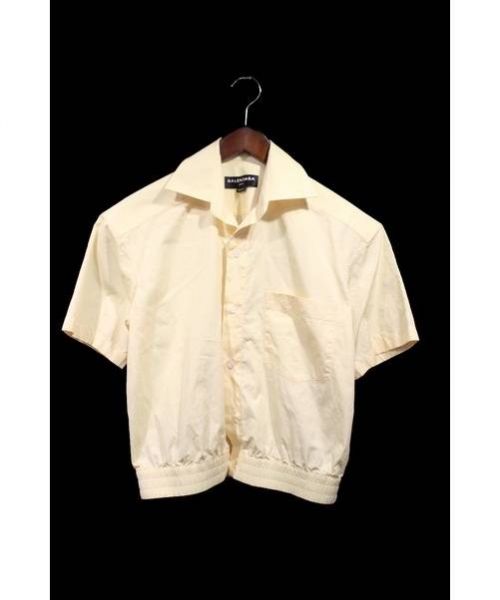 BALENCIAGA（バレンシアガ）BALENCIAGA (バレンシアガ) 半袖シャツ イエロー サイズ:37の古着・服飾アイテム