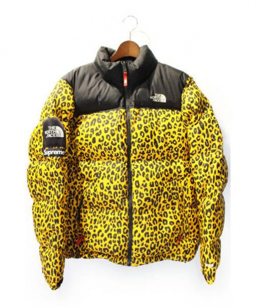 中古 古着通販 Supreme The North Face シュプリーム ザ ノースフェイス レオパードダウンジャケット イエロー サイズ M ブランド 古着通販 トレファク公式 Trefac Fashion