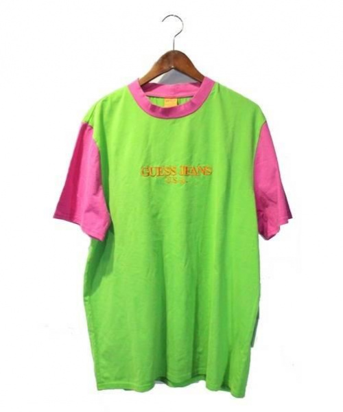 中古 古着通販 Guess Sean Wotherspoon ゲス ショーンワザーズプーン Volor Bloocked T Shirt グリーン サイズ M 未使用品 ブランド 古着通販 トレファク公式 Trefac Fashion
