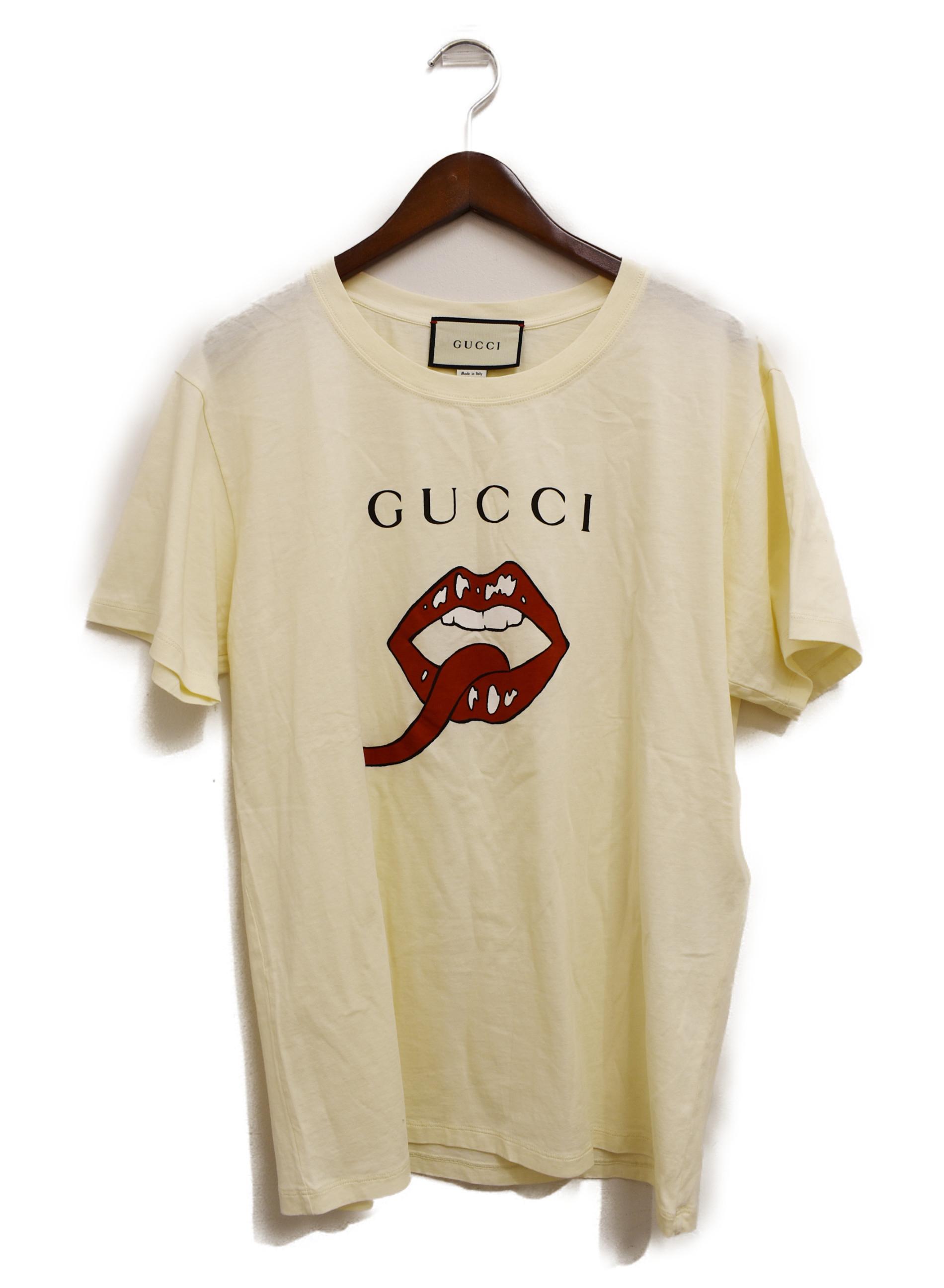 中古 古着通販 Gucci グッチ 19ss リップtシャツ サイズ S ブランド 古着通販 トレファク公式 Trefac Fashion
