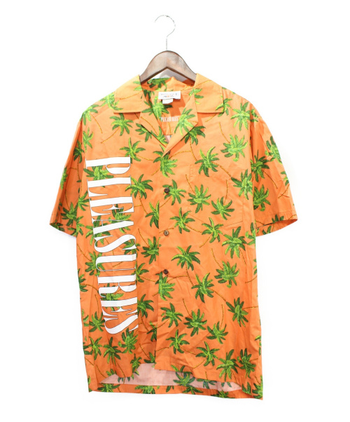 PLEASURES（プレジャーズ）PLEASURES (プレジャーズ) アロハシャツ オレンジ サイズ:M 未使用品の古着・服飾アイテム