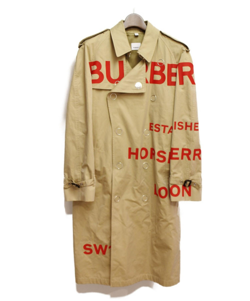 BURBERRY（バーバリー）BURBERRY (バーバリー) 19SS ホースフェリー トレンチコート ベージュ サイズ:46の古着・服飾アイテム
