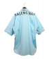 BALENCIAGA (バレンシアガ) 19SS/ロゴショートスリーブシャツ ブルー サイズ:38：47800円