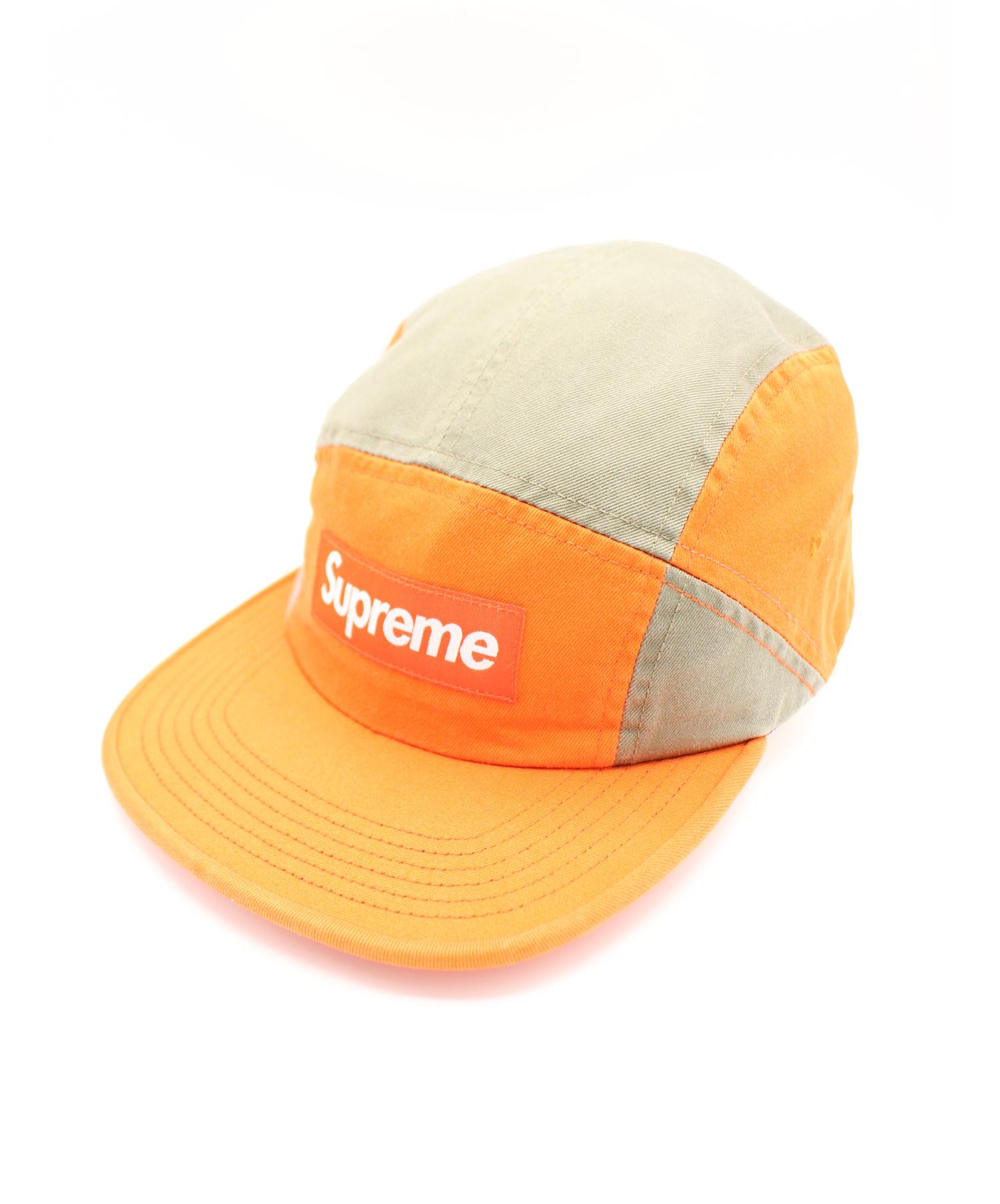 中古 古着通販 Supreme シュプリーム 18aw Contrast Panel Camp Cap オレンジ サイズ ブランド 古着通販 トレファク公式 Trefac Fashion