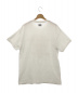 TANGTANG (タンタン) ワッペン&プリントTシャツ ホワイト サイズ:L：1480円