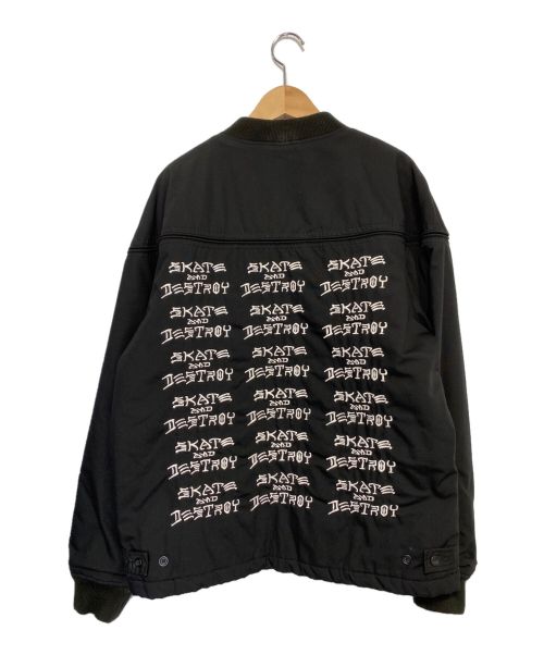 SUPREME（シュプリーム）SUPREME (シュプリーム) Poplin Crew Jacket ブラック サイズ:Mの古着・服飾アイテム