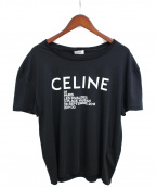 CELINEセリーヌ）の古着「19SS/ロゴTシャツ」｜ブラック
