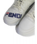 FENDI (フェンディ) 18AW FENDI MANIA スニーカー/× FILA ホワイト サイズ:5：32800円
