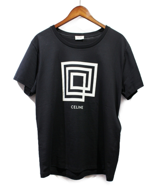 CELINE（セリーヌ）CELINE (セリーヌ) 19AW/ラビリンスTシャツ ブラック サイズ:Lの古着・服飾アイテム