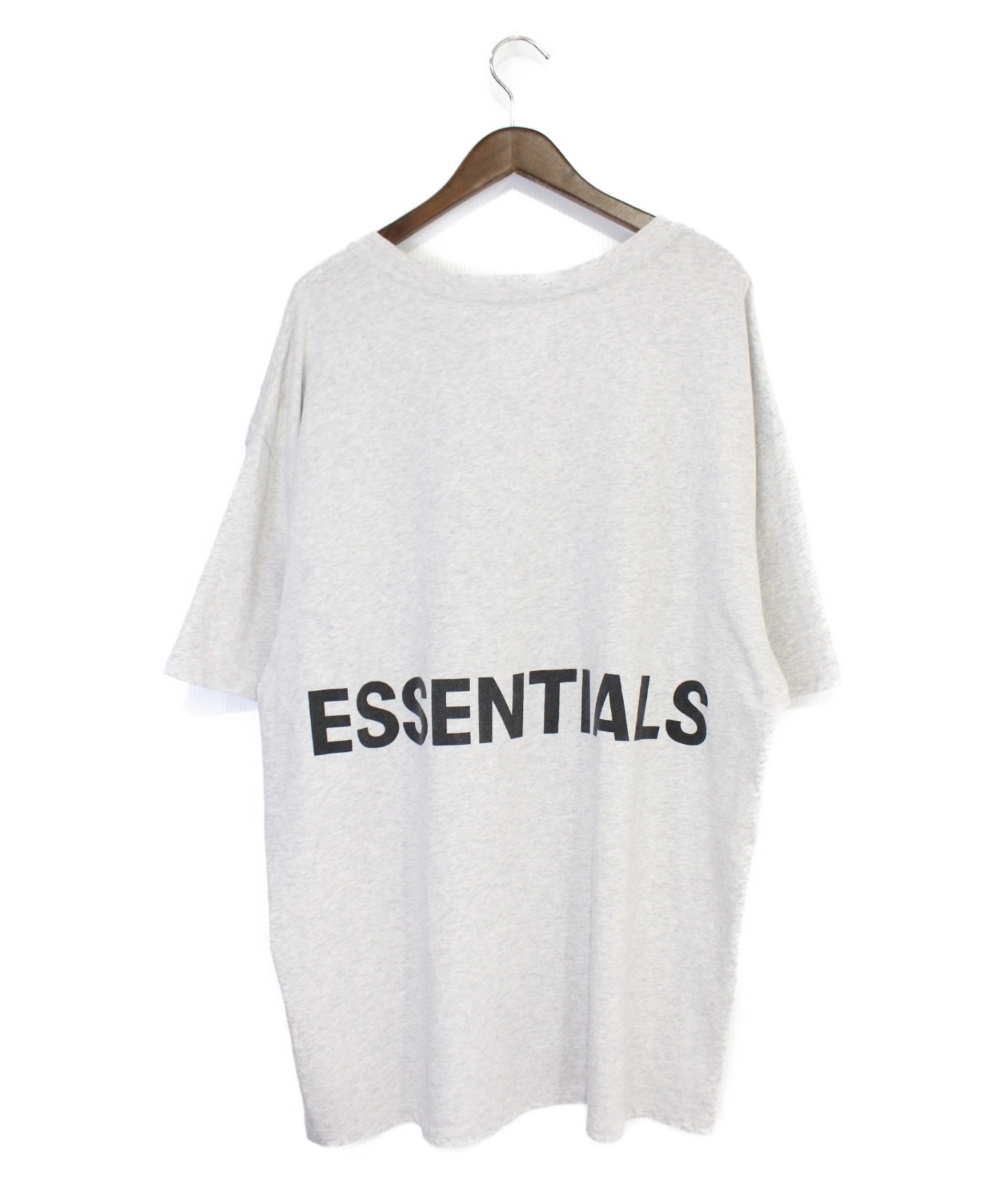 FOG ESSENTIALS (エフオージー エッセンシャルズ) Tシャツ ライトグレー サイズ:L 未使用品