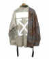 OFFWHITE（オフホワイト）の古着「Arrows Print Camouflage Jacket」｜カーキ