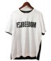 FENDI（フェンディ）の古着「バイカラーロゴTシャツ」｜ホワイト×ブラック