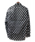 Saint Laurent Paris (サンローランパリ) スクエアプリントシャツ ブラック サイズ:37 未使用品：22800円