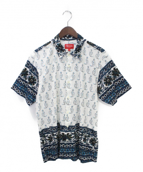 SUPREME（シュプリーム）SUPREME (シュプリーム) 14SS Nairobi Shirt ホワイト サイズ:Sの古着・服飾アイテム