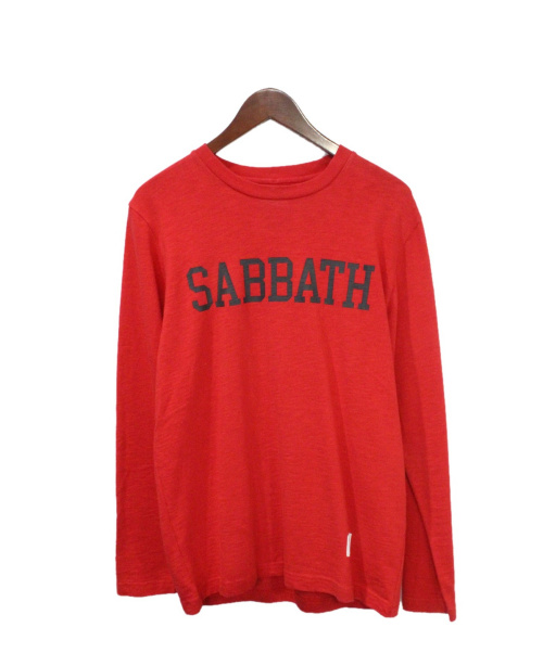 SUPREME（シュプリーム）Supreme (シュプリーム) 13AW Sabbath L/S Tee レッド サイズ:Sの古着・服飾アイテム