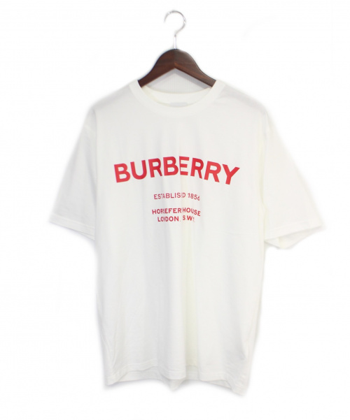 BURBERRY（バーバリー）BURBERRY (バーバリー) Tシャツ ホワイト サイズ:Mの古着・服飾アイテム