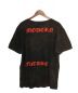 GUCCI (グッチ) ヴィンテージ加工アングリーキャットTシャツ ブラック サイズ:M：29800円