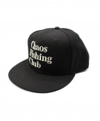 CHAOS FISHING CLUB（カオスフィッシングクラブ）の古着「キャップ」｜ブラック