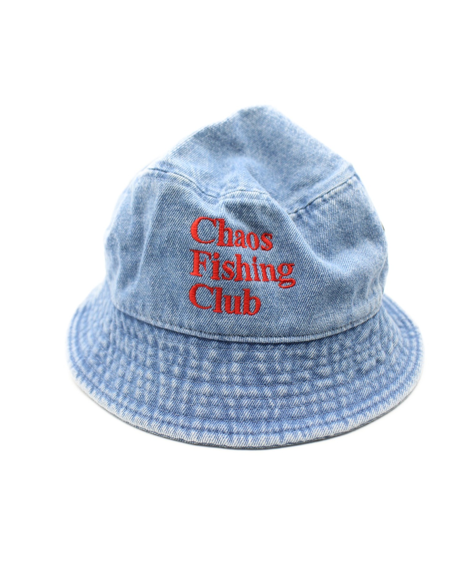 CHAOS FISHING CLUB (カオスフィッシングクラブ) デニムバケットハット インディゴ サイズ:L