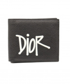 Christian Diorクリスチャン ディオール）の古着「20SS 2つ折り財布」｜ブラック