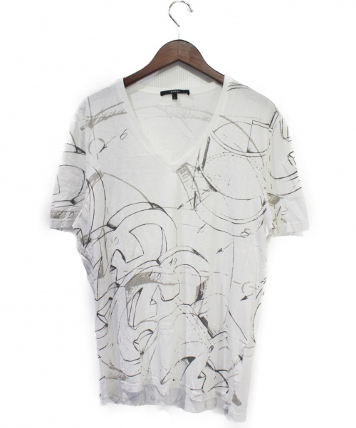 GUCCI（グッチ）GUCCI (グッチ) Tシャツ ホワイト サイズ:Ⅼの古着・服飾アイテム