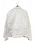 BALMAIN (バルマン) デストロイデニムジャケット ホワイト サイズ:Ⅿ：13800円