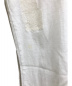 中古・古着 Maison Margiela (メゾンマルジェラ) エルボー刺繍長袖Tシャツ ホワイト サイズ:44：4800円