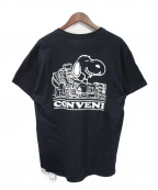 THE CONVENI（ザ・コンビニ）の古着「Tシャツ」｜ブラック