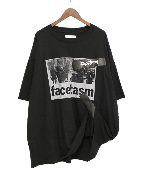 FACETASM（ファセッタズム）FACETASM (ファセッタズム) オーバーサイズTシャツ ブラック サイズ:5の古着・服飾アイテム