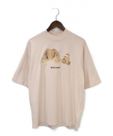 【美品】パームエンジェルス Tシャツ サイズL ビッグサイズ Bearロゴ Tシャツ/カットソー(半袖/袖なし) 憧れの