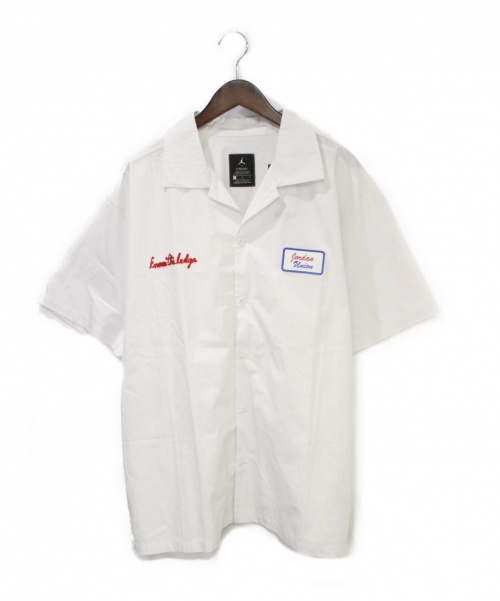 UNION（ユニオン）UNION (ユニオン) 半袖シャツ ホワイト サイズ:Lの古着・服飾アイテム