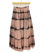 Christian Diorクリスチャン ディオール）の古着「20SS Tie & Dior スカート」｜ピンク
