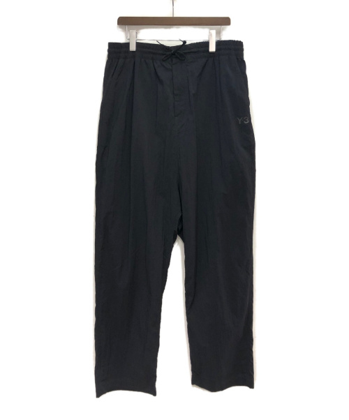 Y-3（ワイスリー）Y-3 (ワイスリー) NYLON TWILL WIDE PANT ブラック サイズ:Lの古着・服飾アイテム