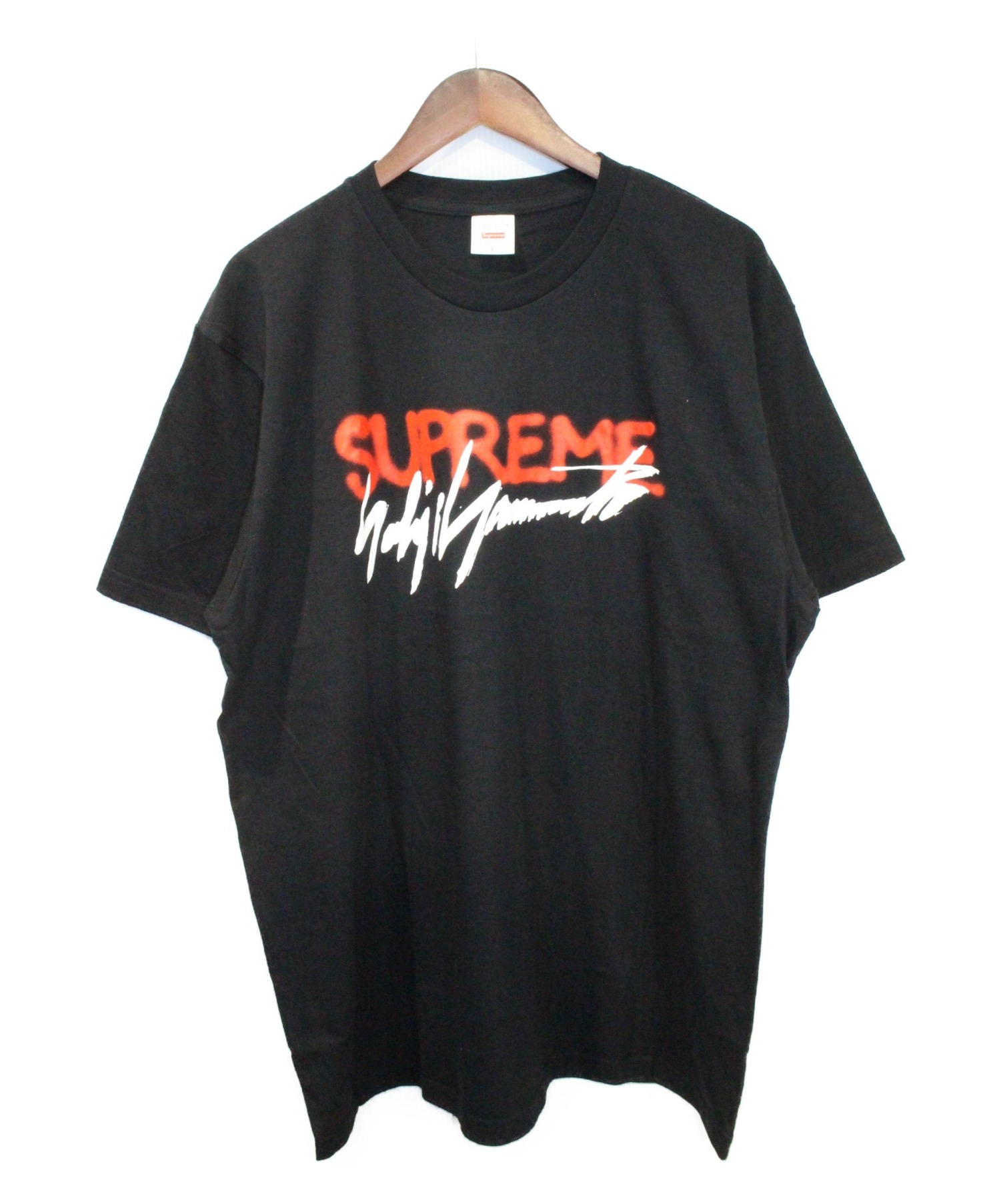 中古 古着通販 Supreme シュプリーム aw Logo Tee ブラック サイズ ｌ ブランド 古着通販 トレファク公式 Trefac Fashion
